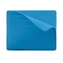 Чехол Simply для 6 карт с отделением для денег, голубой, PU 19725/21