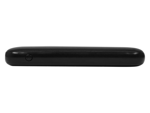 Портативное зарядное устройствоGrind, 5000 mAh, черный с нанесением логотипа с нанесением логотипа