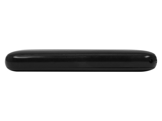 Портативное зарядное устройствоGrind, 5000 mAh, черный с нанесением логотипа с нанесением логотипа