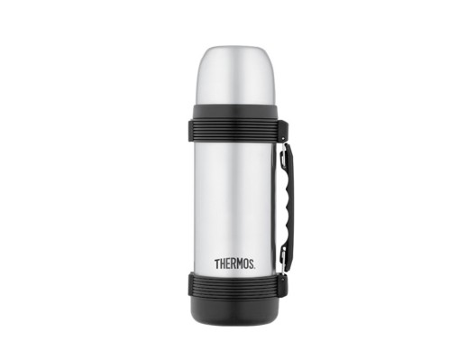 Термос из нерж. стали тм THERMOS 2550 Stainless Steel Vacuum Flask  1L с нанесением логотипа с нанесением логотипа