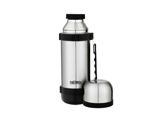 Термос из нерж. стали тм THERMOS 2550 Stainless Steel Vacuum Flask  1L с нанесением логотипа с нанесением логотипа