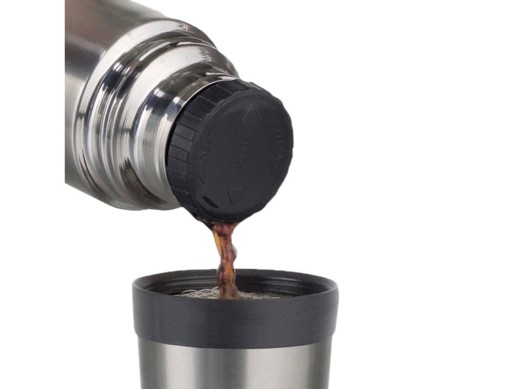 Термос из нерж. стали тм THERMOS 2550 Stainless Steel Vacuum Flask  1L с нанесением логотипа с нанесением логотипа