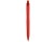 Ручка шариковая QS 20 PRT софт-тач, красный