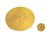 Значок металлический Круг, золотистый