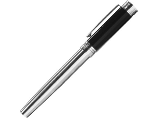 Ручка-роллер Zoom Classic Black. Cerruti 1881 с нанесением логотипа с нанесением логотипа