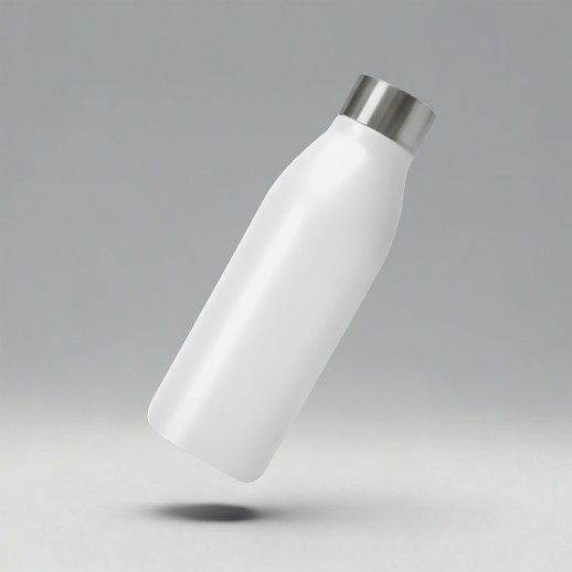 Вакуумная термобутылка Brottle, белый с логотипом с логотипом