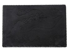 Прямоугольная доска Toscana для закусок, сланцевая 30х20 см