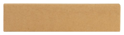 Футляр для 1 ручки из переработанного картона Recycard, натуральный с нанесением логотипа с нанесением логотипа