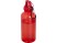 Бутылка для воды с карабином Oregon из переработанной пластмассы, 400 мл - Красный