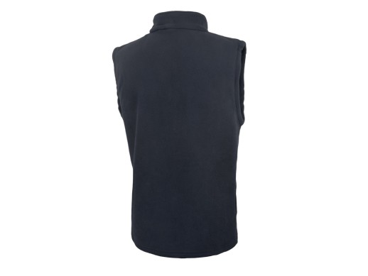 Жилет флисовый Ibiza мужской, темно-синий с нанесением логотипа с нанесением логотипа