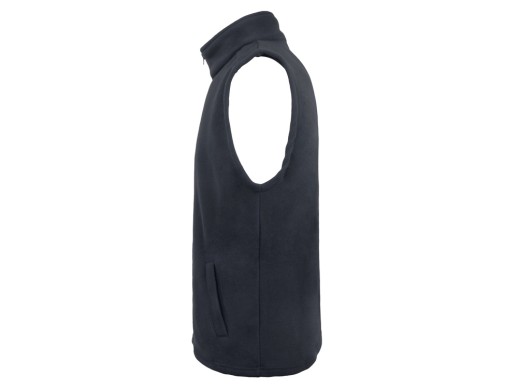 Жилет флисовый Ibiza мужской, темно-синий с нанесением логотипа с нанесением логотипа