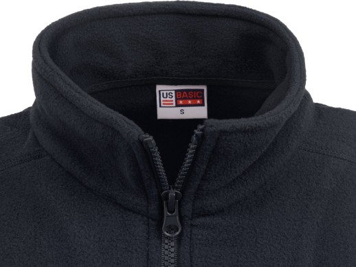 Жилет флисовый Ibiza мужской, темно-синий с нанесением логотипа с нанесением логотипа