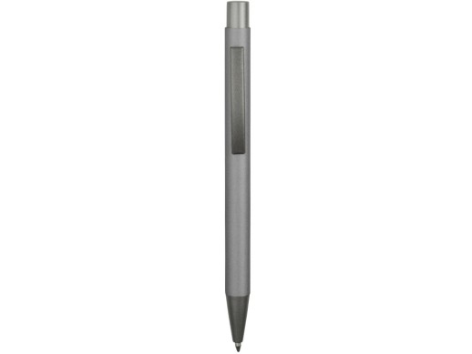 Ручка металлическая soft touch шариковая Tender, серый
