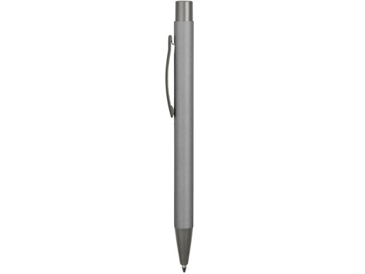 Ручка металлическая soft touch шариковая Tender, серый