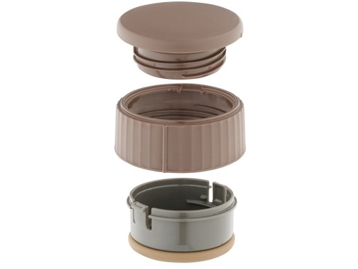 Термос из нерж. стали для еды тм THERMOS JBQ-400-MLK 0.4L, белый с нанесением логотипа с нанесением логотипа