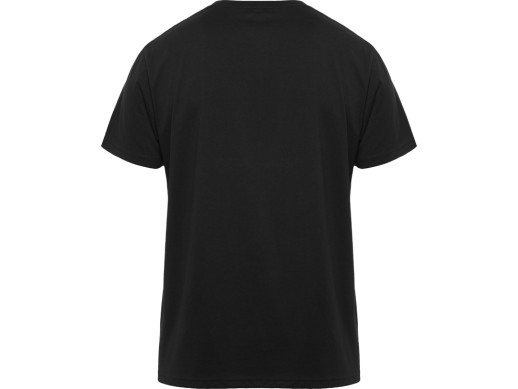 Футболка Expedition мужская, черный/красный с нанесением логотипа с нанесением логотипа
