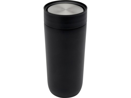 Camden кружка из нержавеющей стали, сертифицированный RCS, 350 м, сплошной черный