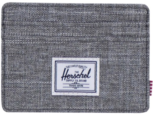 Herschel Charlie держатель для карт с RFID-защитой из переработанного материала - Серый яркий