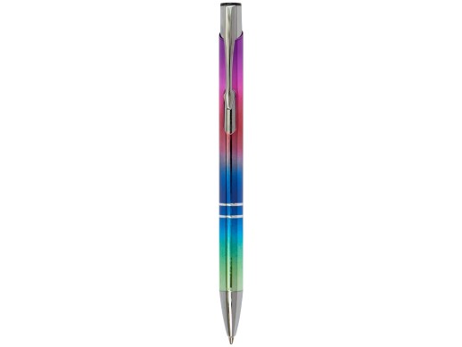 Ручка металлическая шариковая Legend Color, мультицвет с нанесением логотипа с нанесением логотипа