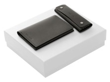 Подарочный набор Long River: обложка для паспорта, ключница, белая коробка