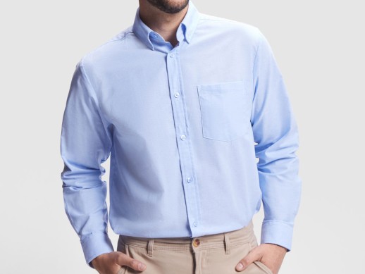 Рубашка мужская Oxford, небесно-голубой