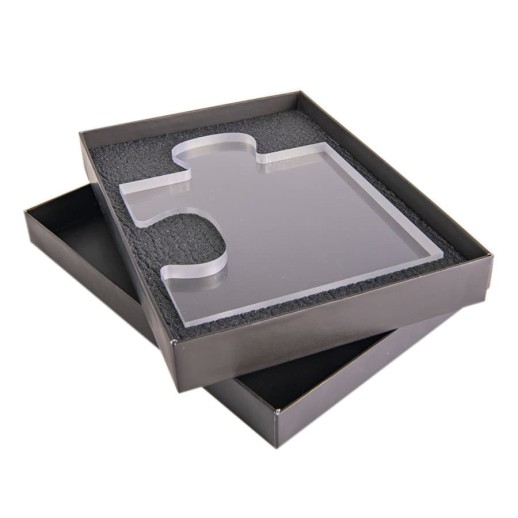 Награда CONNECT в подарочной коробке, матовые грани, 195х150х20 мм, акрил 34708