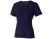 Nanaimo женская футболка с коротким рукавом, темно-синий с нанесением логотипа с нанесением логотипа