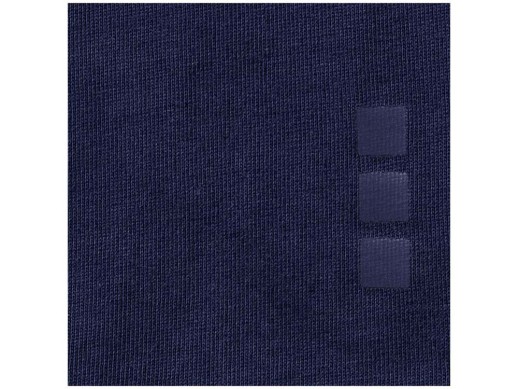 Nanaimo женская футболка с коротким рукавом, темно-синий с нанесением логотипа с нанесением логотипа