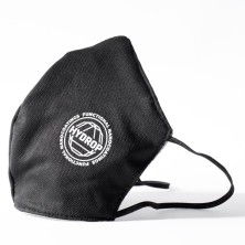 Бесклапанная фильтрующая маска RESPIRATOR 800 HYDROP черная с логотипом в фирменном пакете ,   80000/55