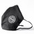 Бесклапанная фильтрующая маска RESPIRATOR 800 HYDROP черная с логотипом в фирменном пакете ,   80000/55