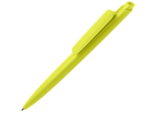 Ipe шариковая ручка RCS из переработанного материала (синие чернила) - Лаймовый с нанесением логотипа с нанесением логотипа