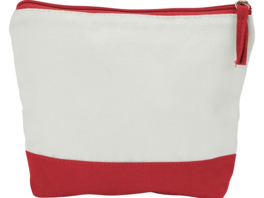 Косметичка хлопковая Cotton, красный