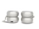 Портативные парные колонки TWS YoYo Stereo, белый
