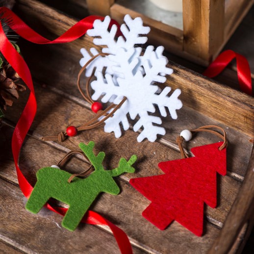 Украшение на елку ОЛЕНЬ 349537/C