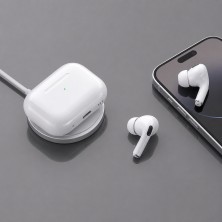 Беспроводные наушники с микрофоном Air Nova 2, TWS, BT5.4, 300 мАч, QI, белый, Deppa