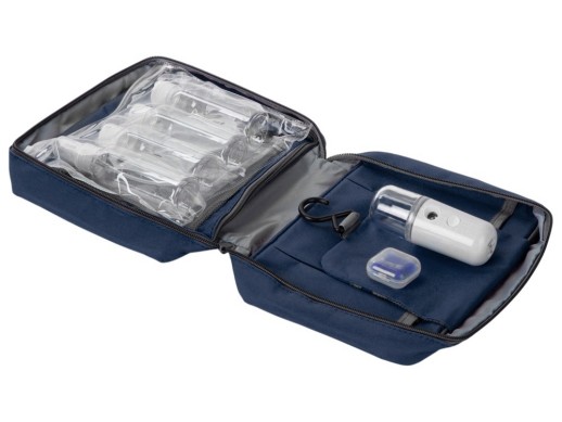Набор для путешествий Fly away, темно-синий