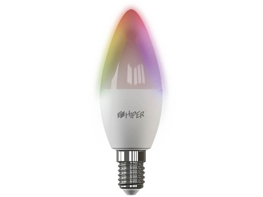 Умная лампочка HIPER IoT C1 RGB с нанесением логотипа с нанесением логотипа