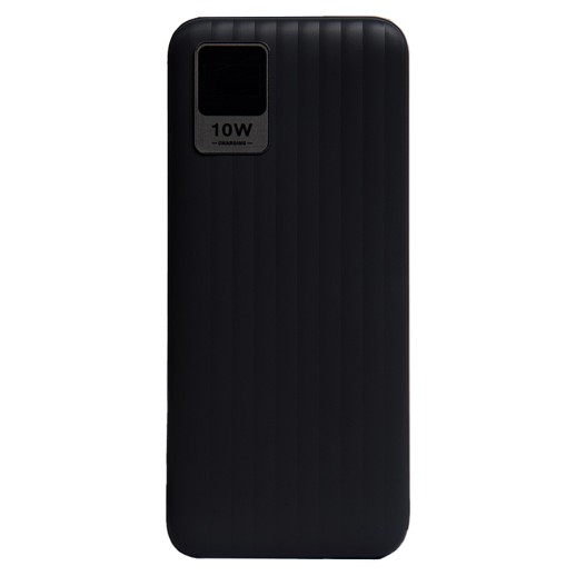 Универсальный аккумулятор Wave 10 (10000 мАч), черный, 14,9х6.7х1,6 см 37172/35