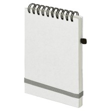 Блокнот на спирали MEMO, размер 95х145 мм,белый, блок в клетку   33908/01