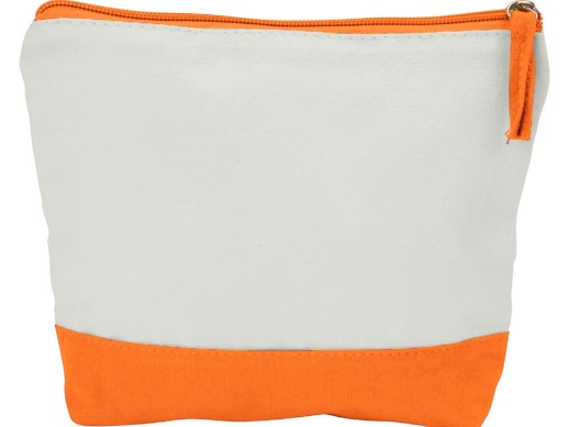 Косметичка хлопковая Cotton, оранжевый