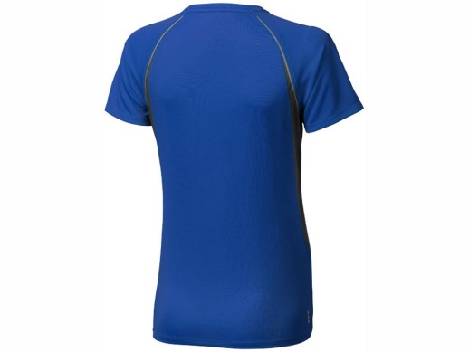 Футболка Quebec Cool Fit женская, синий с нанесением логотипа с нанесением логотипа