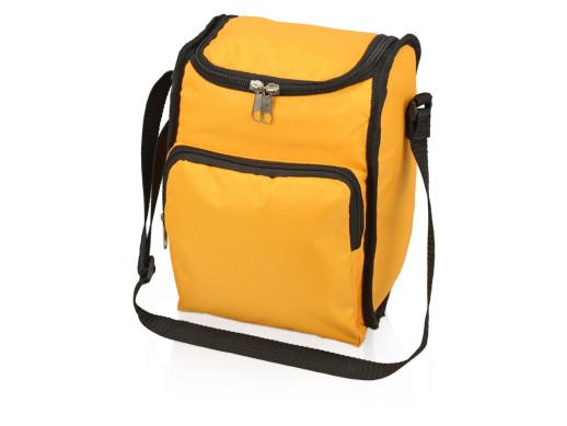 Сумка-холодильник Edd, желтый (Р) с нанесением логотипа с нанесением логотипа