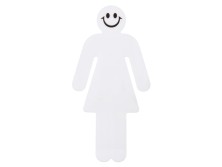 Закладка для книг Она, белый