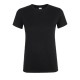 Футболка женская REGENT WOMEN, глубокий черный_L, 100% х/б, 150 г/м2   701825.309