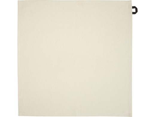 Alora кухонное полотенце из переработанного хлопка плотностью 200 г/м² - сплошной черный