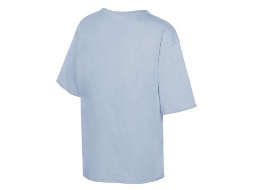 Футболка оверсайз Liyon унисекс, небесно-голубой с нанесением логотипа с нанесением логотипа