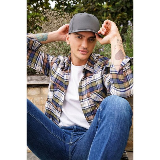 Бейсболка RAY-S, 5 клиньев, застежка на липучке   255001.01