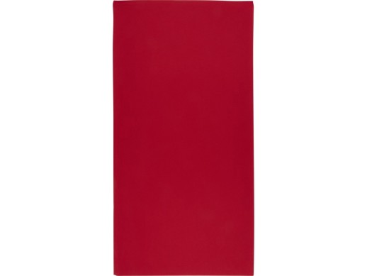 Althea спортивное полотенце 50х100 см - Красный с нанесением логотипа с нанесением логотипа