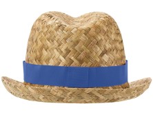 Pricus соломенная шляпа - Ярко-синий / Натуральный