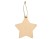 Подвеска деревянная Звезда